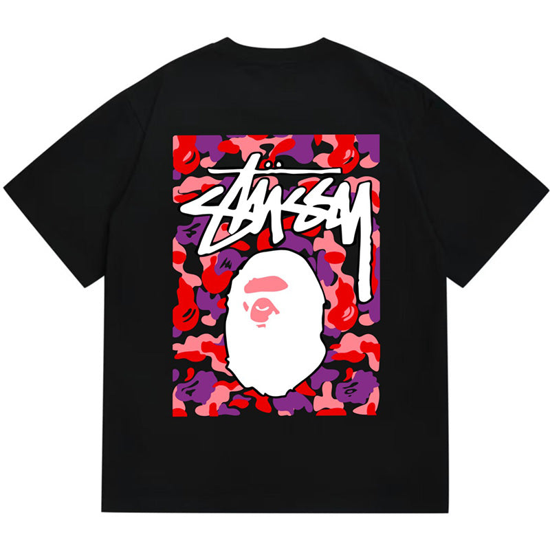 stussy ape セール t シャツ