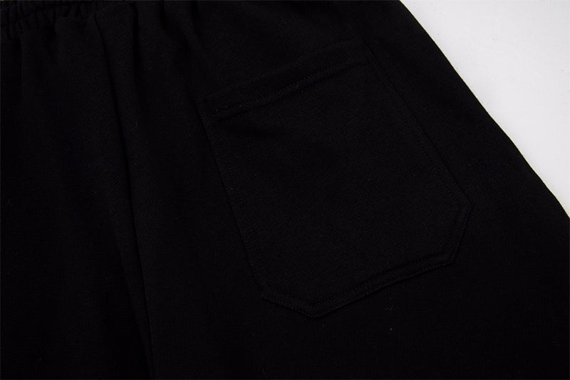 AMIRI Straight-Leg Logo-Embroidered Cotton-Jersey Shorts