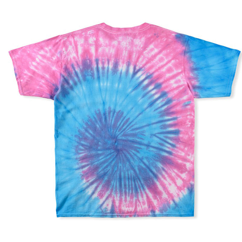 Travis Scott Swirl Skull Tie-Dye T-Shirt