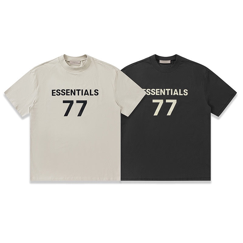 Fear Of God ESSENTIALS 77 digital print T-shirts