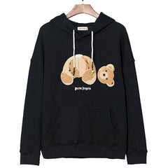 Palm Angels Bear-print classic hoodies