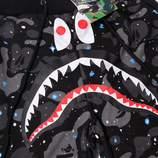 BAPE Shark Bright Starry Sky Shorts