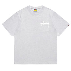 BAPE X Stussy Basic Pigment Dyed Tee