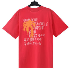 Palm Angels Classic Logo Print T-Shirts