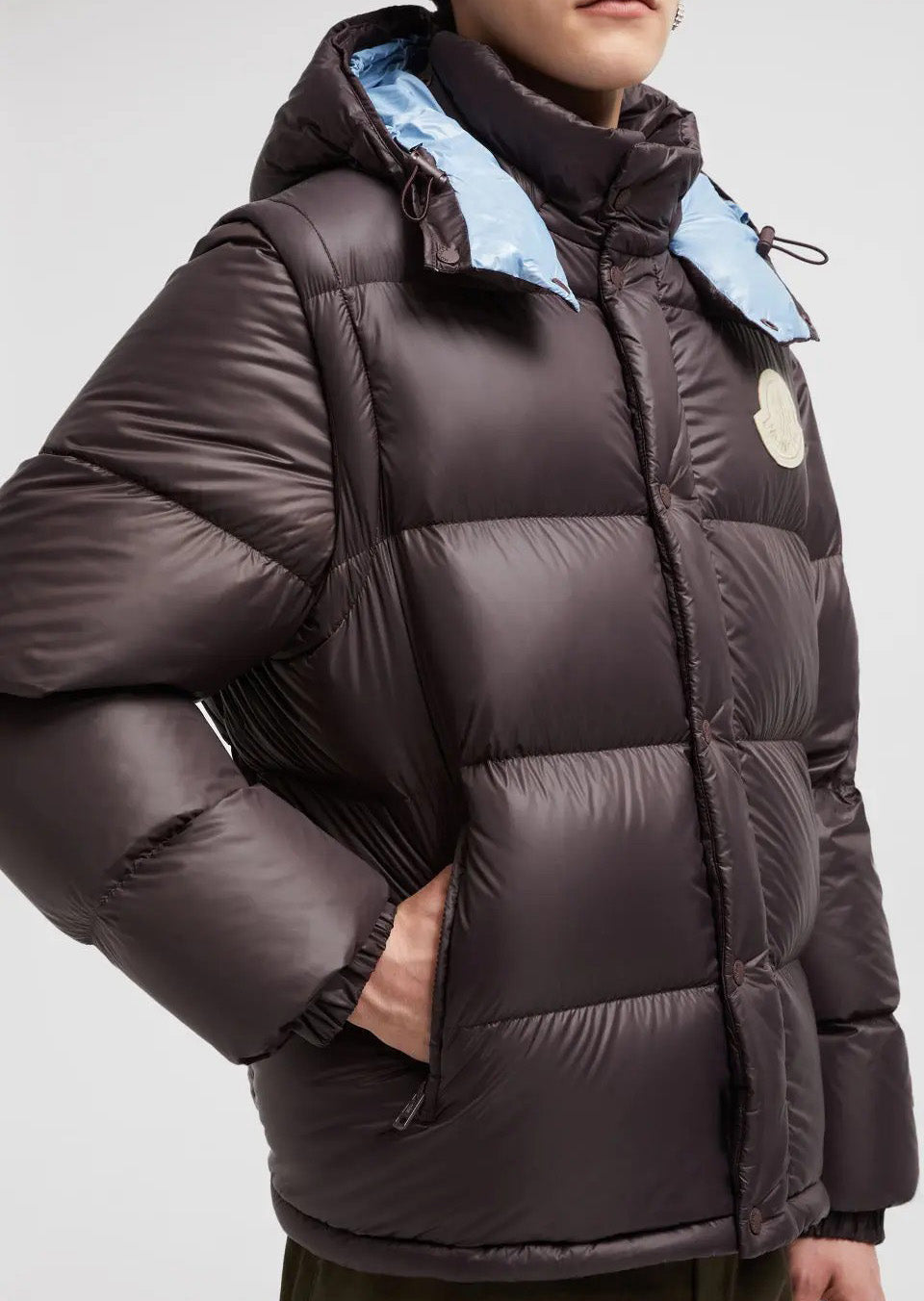 Moncler Detachable Sleeve SHORT DOWN JACKET