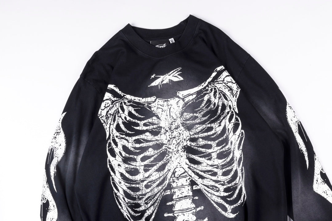 Hellstar Skeleton Long Sleeve Tee