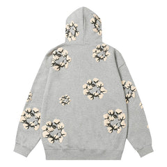 Denim Tears Kapok Pattern Printed Hoodie