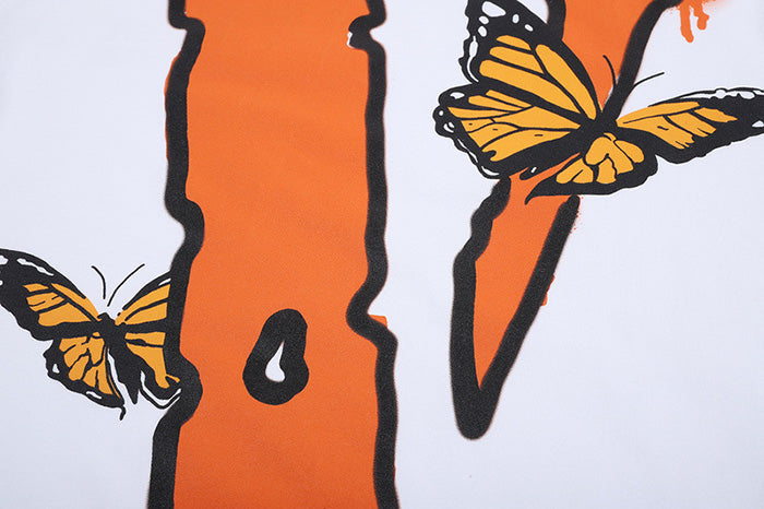 Juice Wrld x Vlone Butterfly T-shirt