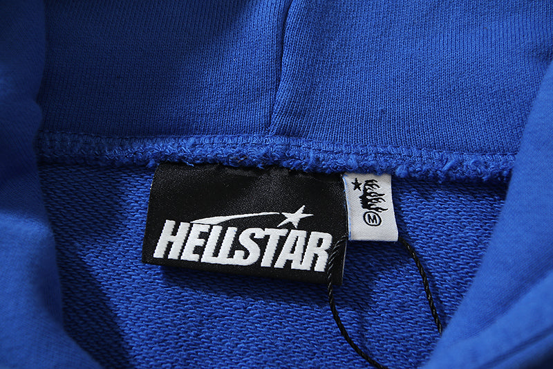 Hellstar Racer Hoodie Vintage Blue