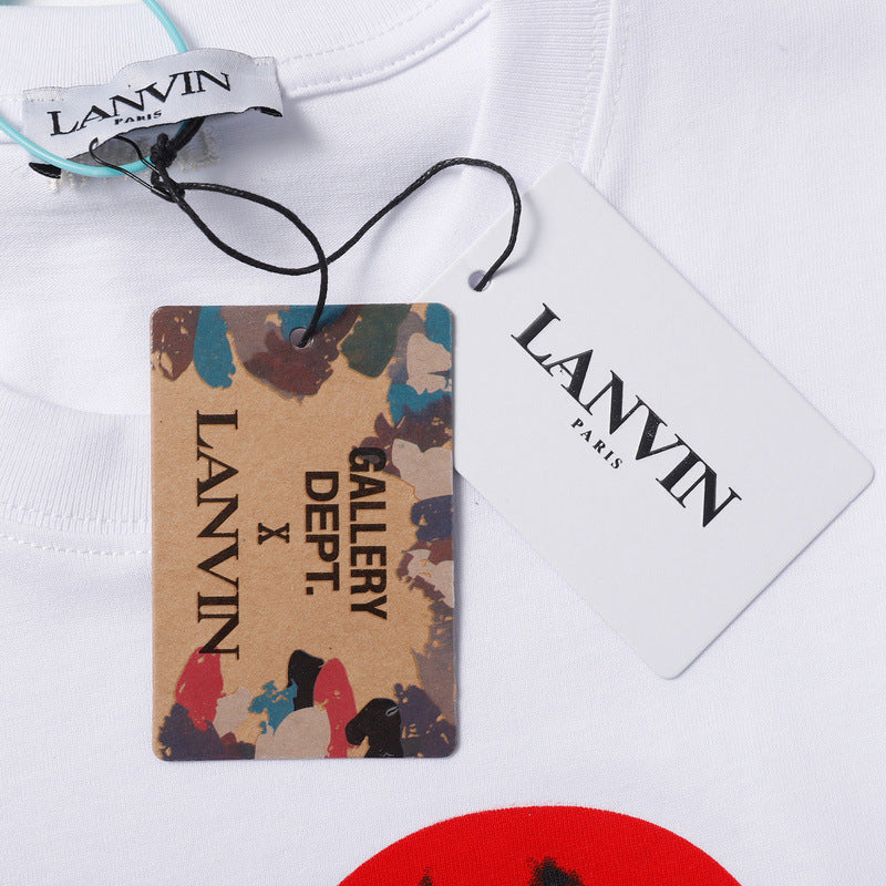 LANVIN Loving heart T-Shirt White