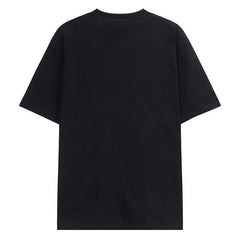 LANVIN Letter Embroidery Logo T-Shirt