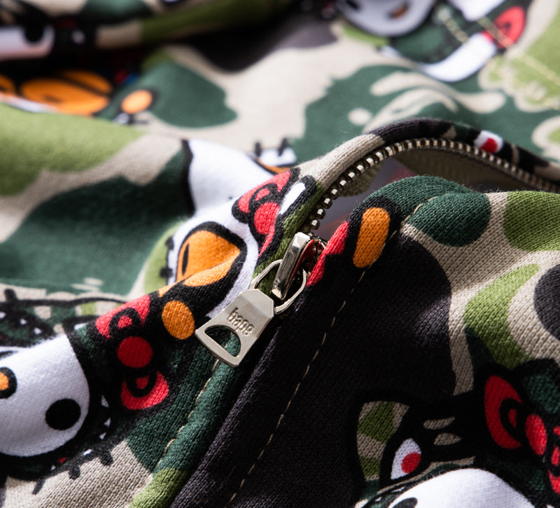 BAPE Hello Kitty CAMO Hoodies