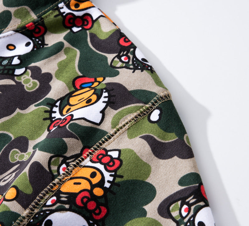 BAPE Hello Kitty CAMO Hoodies