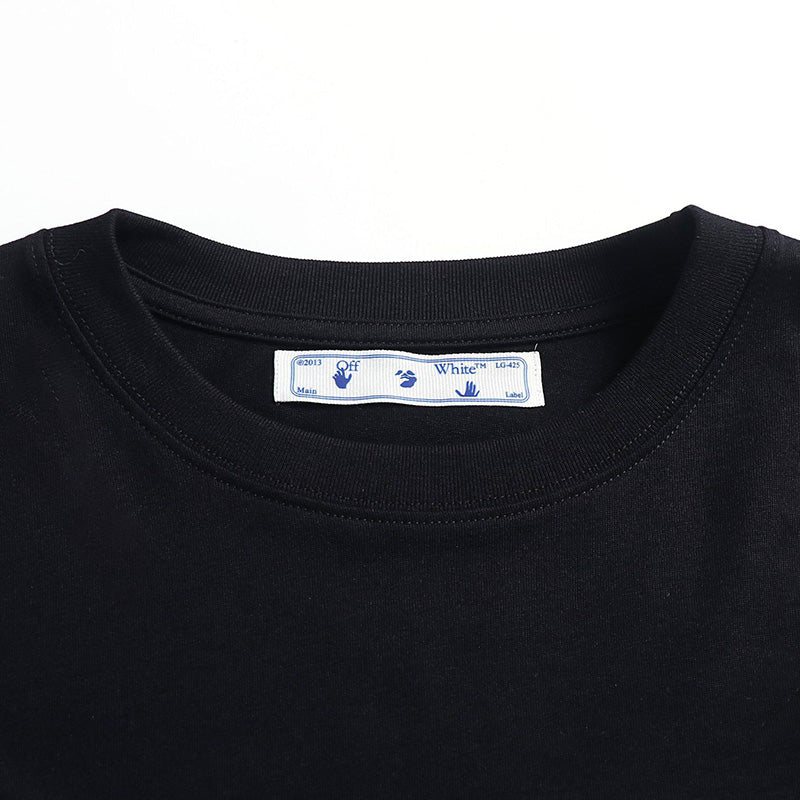 OFF-WHITE  DJ Print T-Shirts