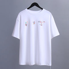 OFF-WHITE Colorful printed arrow pattern T-Shirts