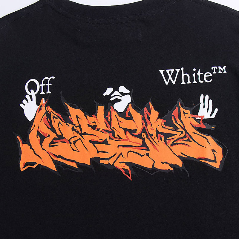 OFF-WHITE Creative letter printing T-Shirts