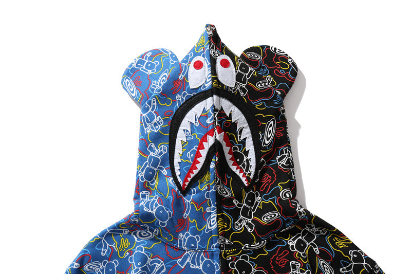 BAPE Camo Shark Hoodie