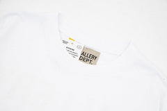 Gallery Dept. Paint-splattered Logo-print Cotton-jersey T-shirt