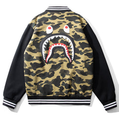 BAPE 1st Camo Shark Sweat MA-1