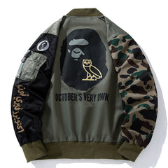 BAPE x OVO Loose Fit MA-1 Jacket