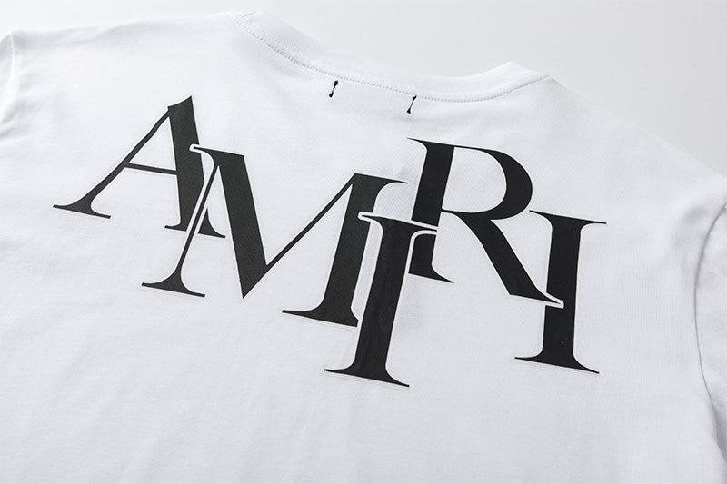 AMIRI Staggered LOGO T-Shirts