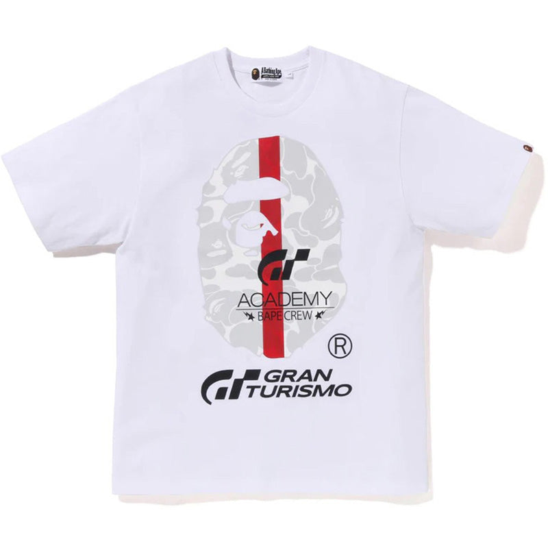 BAPE x Gran Turismo Ape Head  Tee