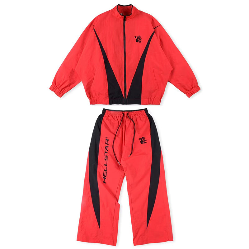 Hellstar Thriller Red Tracksuit Pants