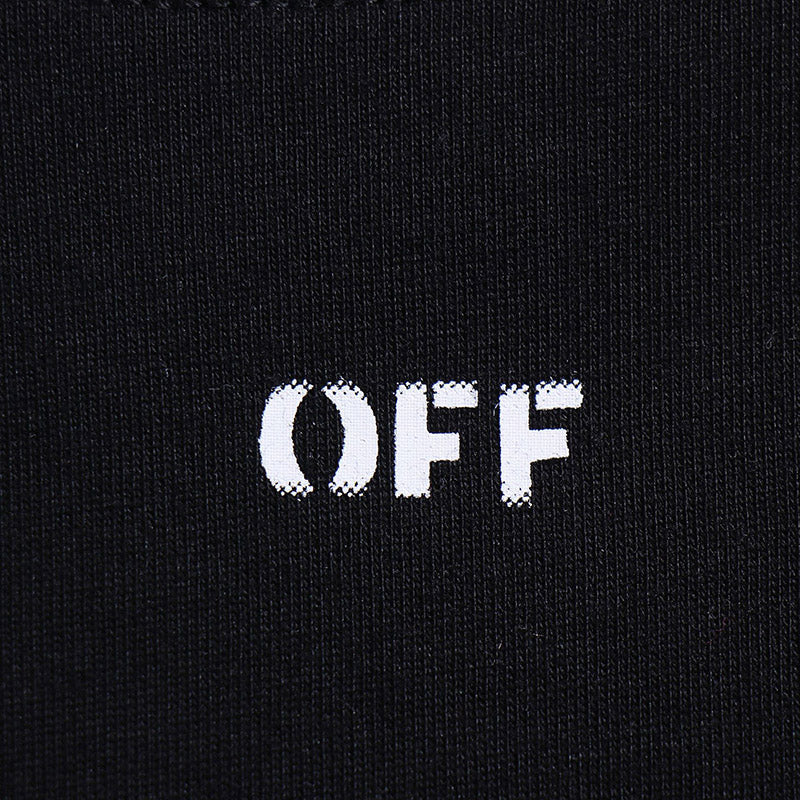 OFF-WHITE Logo-Print Cropped Cotton T-shirts