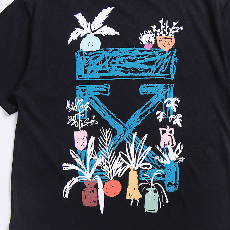 OFF-WHITE Cartoon pattern printing T-Shirts