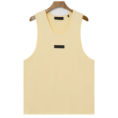 Fear Of God Double Line Logo Decoration Sleeveless T-Shirts