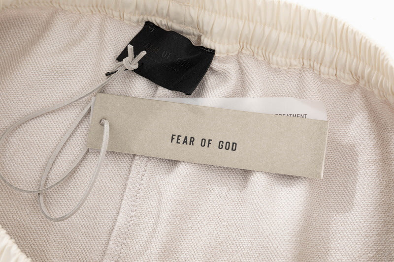 Fear Of God Multi-thread flocking letter 7 printing Shorts