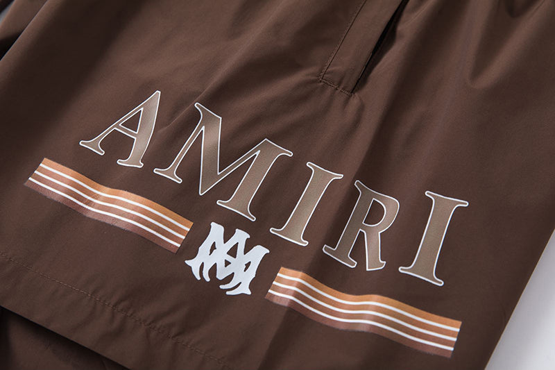 AMlRl Logo-print Swim Shorts