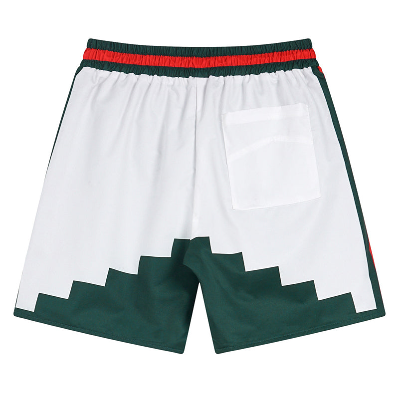 RHUDE  Letters Mesh Drawstring Shorts