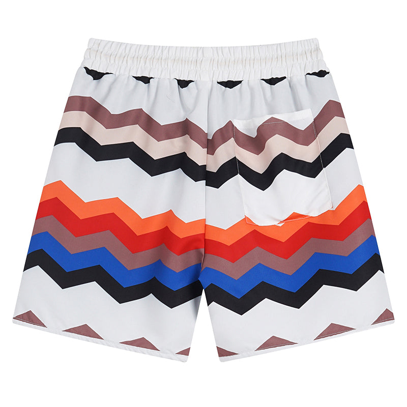 RHUDE  Letters Mesh Drawstring Shorts