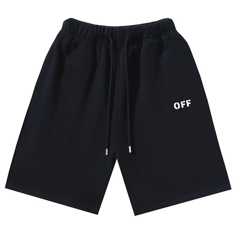 OFF-WHITE Off Logo Print Swim Shorts