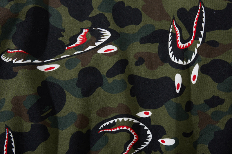 BAPE Shark 1st Camo Shark Zip Hoodie