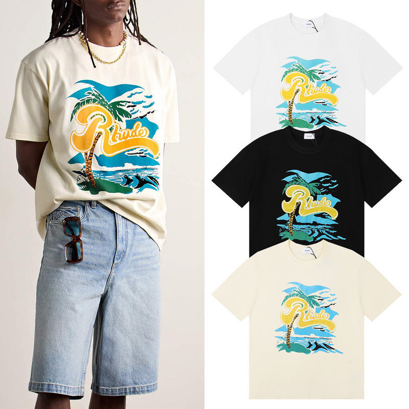 RHUDE REGATTA PALM T-Shirts