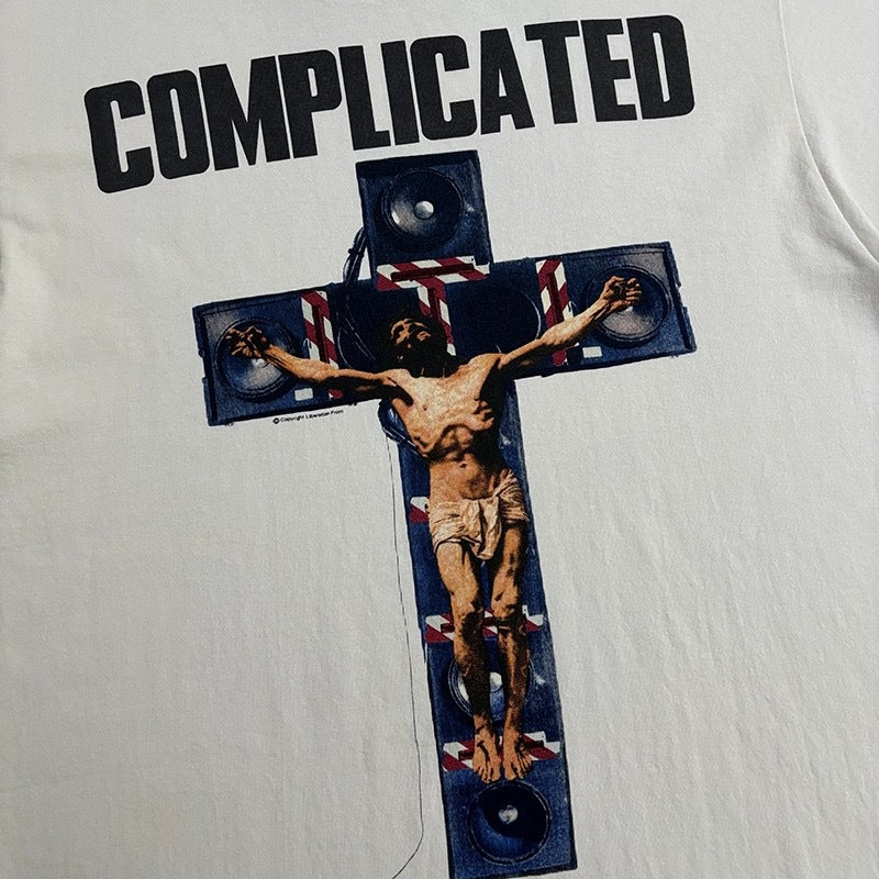 SAINT MICHAEL Complicated Long-Sleeve Tee