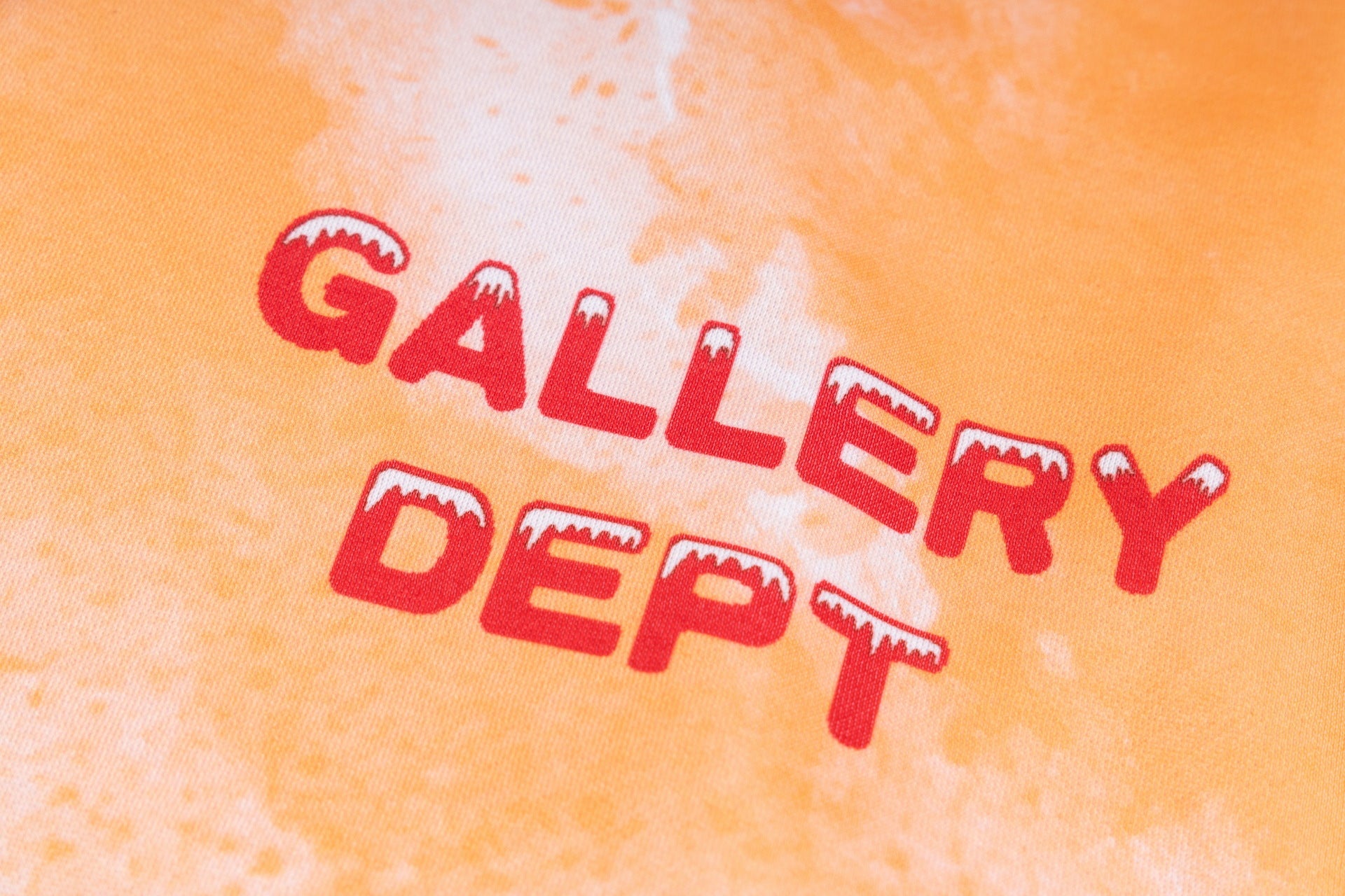 Gallery Dept.Graffiti letter LOGO printing Hoodies