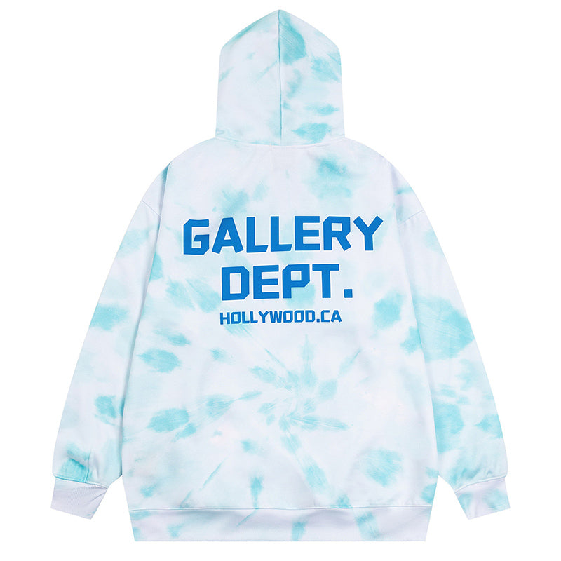 Gallery Dept.Graffiti letter LOGO printing Hoodies