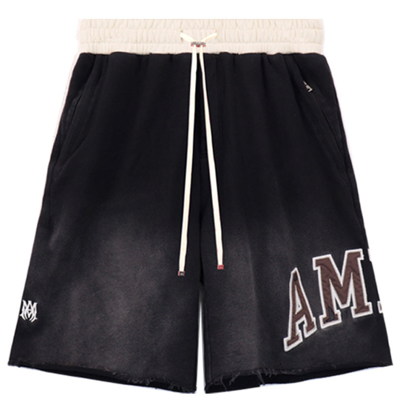 AMIRI Straight-Leg Logo-Appliquéd Cotton-Jersey Shorts