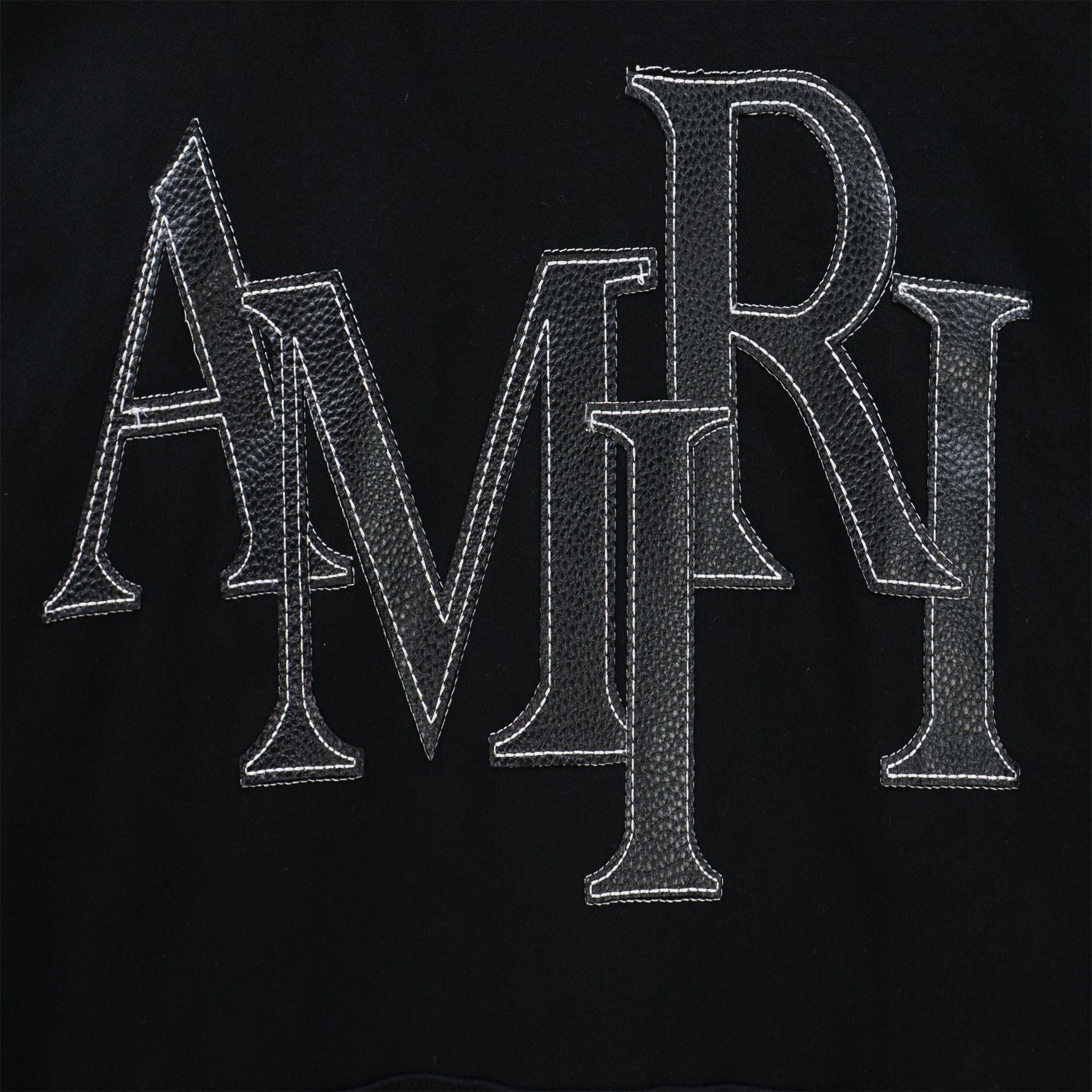 AMlRl logo-applique cotton Hoodies