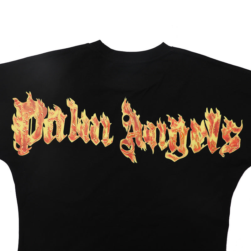 Palm Angels Burning Palm Over T-Shirt