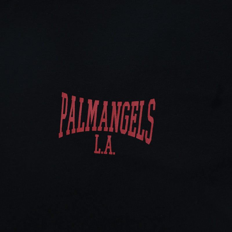 Palm Angels College Drop-Shoulder Cotton T-Shirts