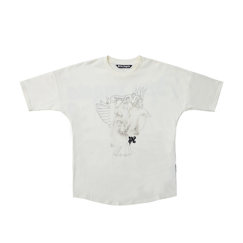 Palm Angels Graphic-Print Cotton T-Shir