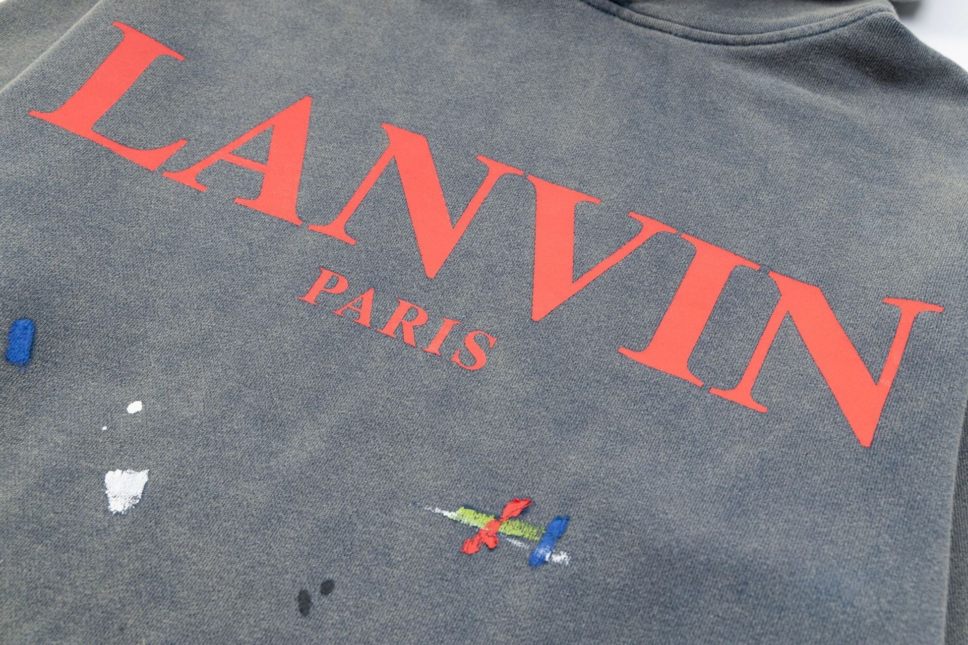 Gallery Dept x Lanvin Splatter Hoodie