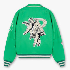 REPRESENT CHERUB WOOL VARSITY JACKET