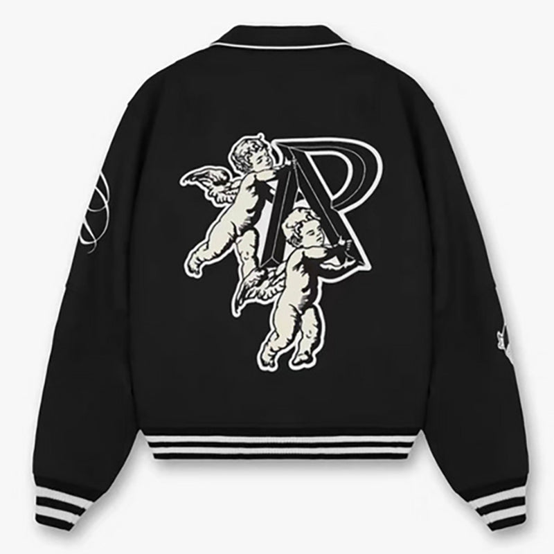 REPRESENT CHERUB WOOL VARSITY JACKET