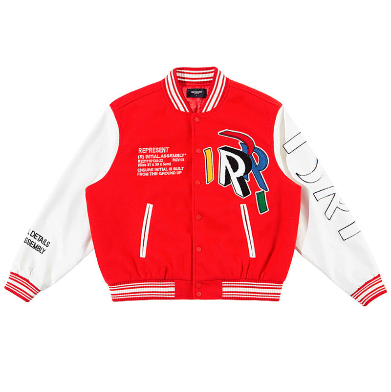 REPRESENT INITIAL VARSITY JACKET