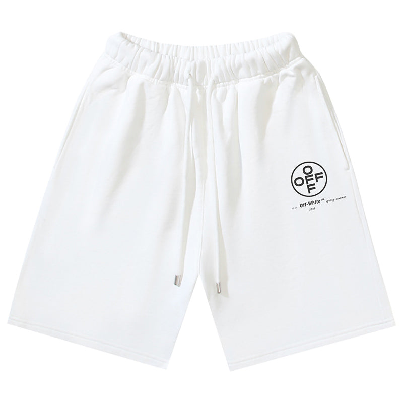 OFF-WHITE Impressionism Stencil Shorts